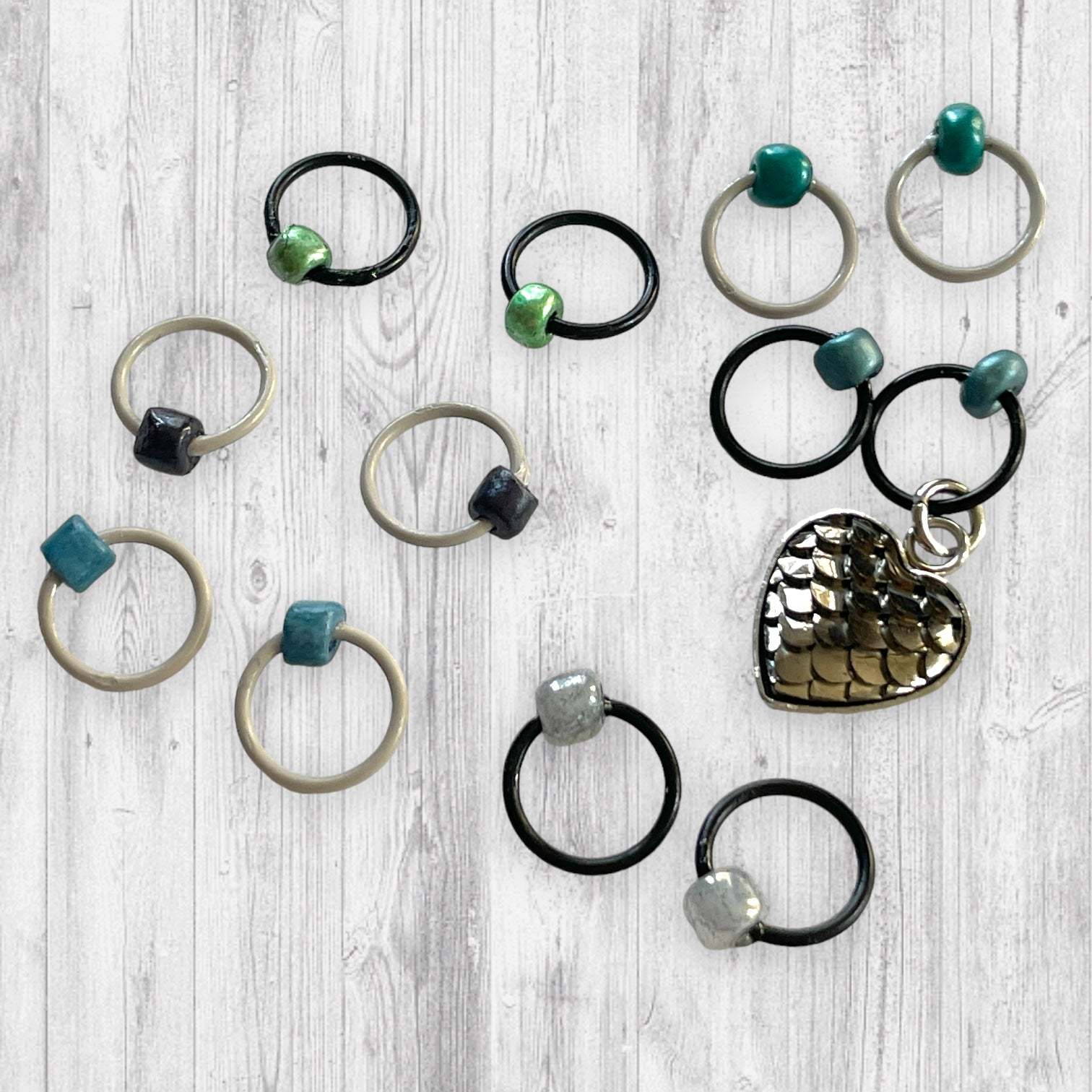 Fire Cannot Kill a Dragon Progress and Stitch MarkersAdoreKnit“He was no dragon.  Fire cannot kill a dragon." ~ Daenerys Targaryen, Game of Thrones,Fire Cannot Kill a Dragon Progress and Stitch Marker Set. Part of our Summer ofDragon Progress