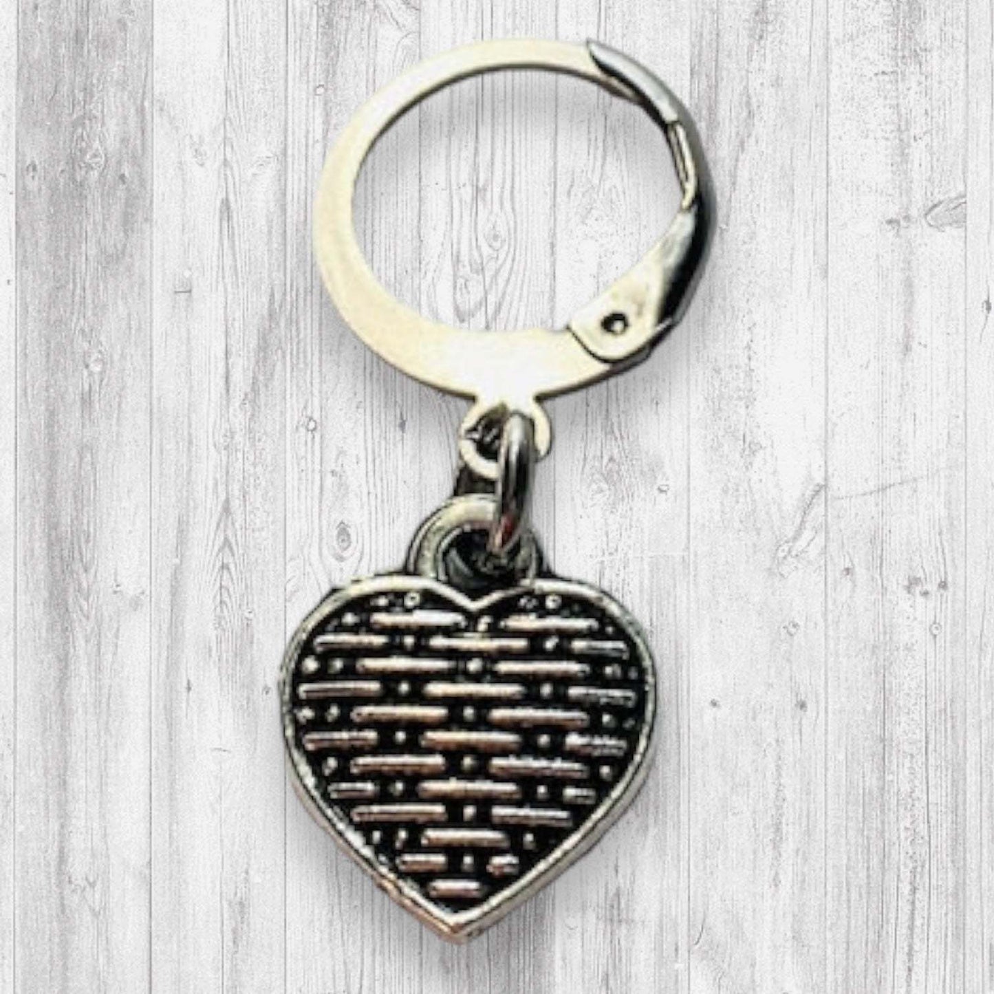 Love Some Knitting & Coffee Progress and Stitch MarkersAdoreKnitLove Some Knitting & Coffee Progress Marker and Stitch Markers.  Who doesn't love a nice warm beverage, their knitting and a new episode of your favorite show?  Knitting & Coffee Progress