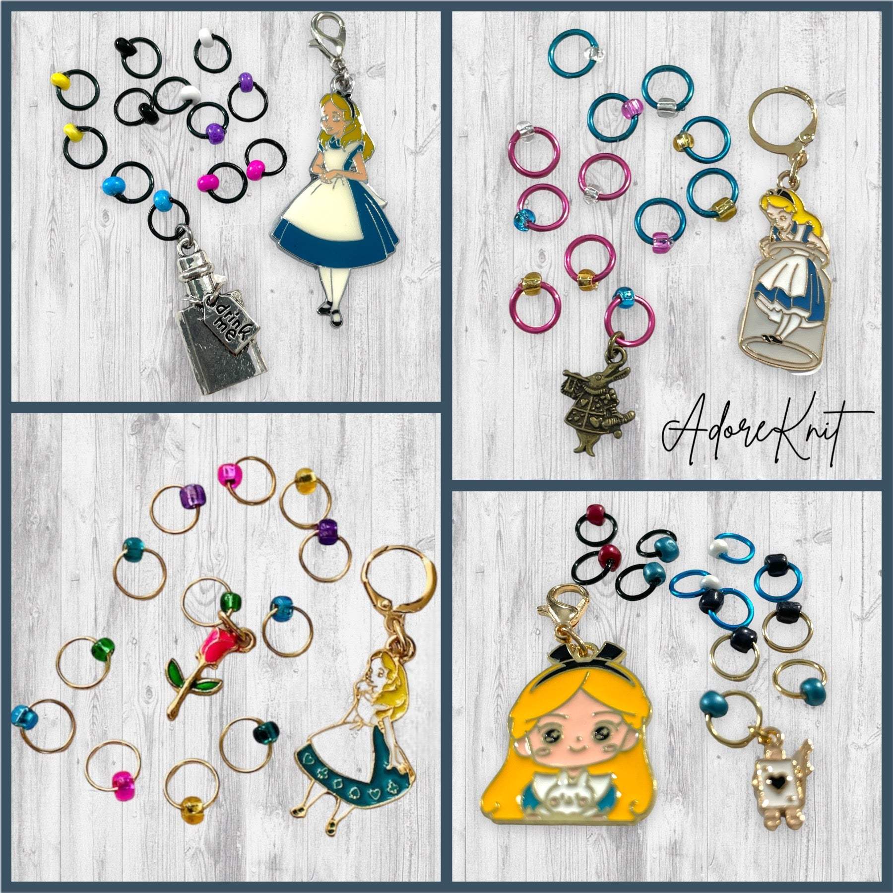 You’ll Never Get Dry That Way Pogress and Stitch Markers - AdoreKnit