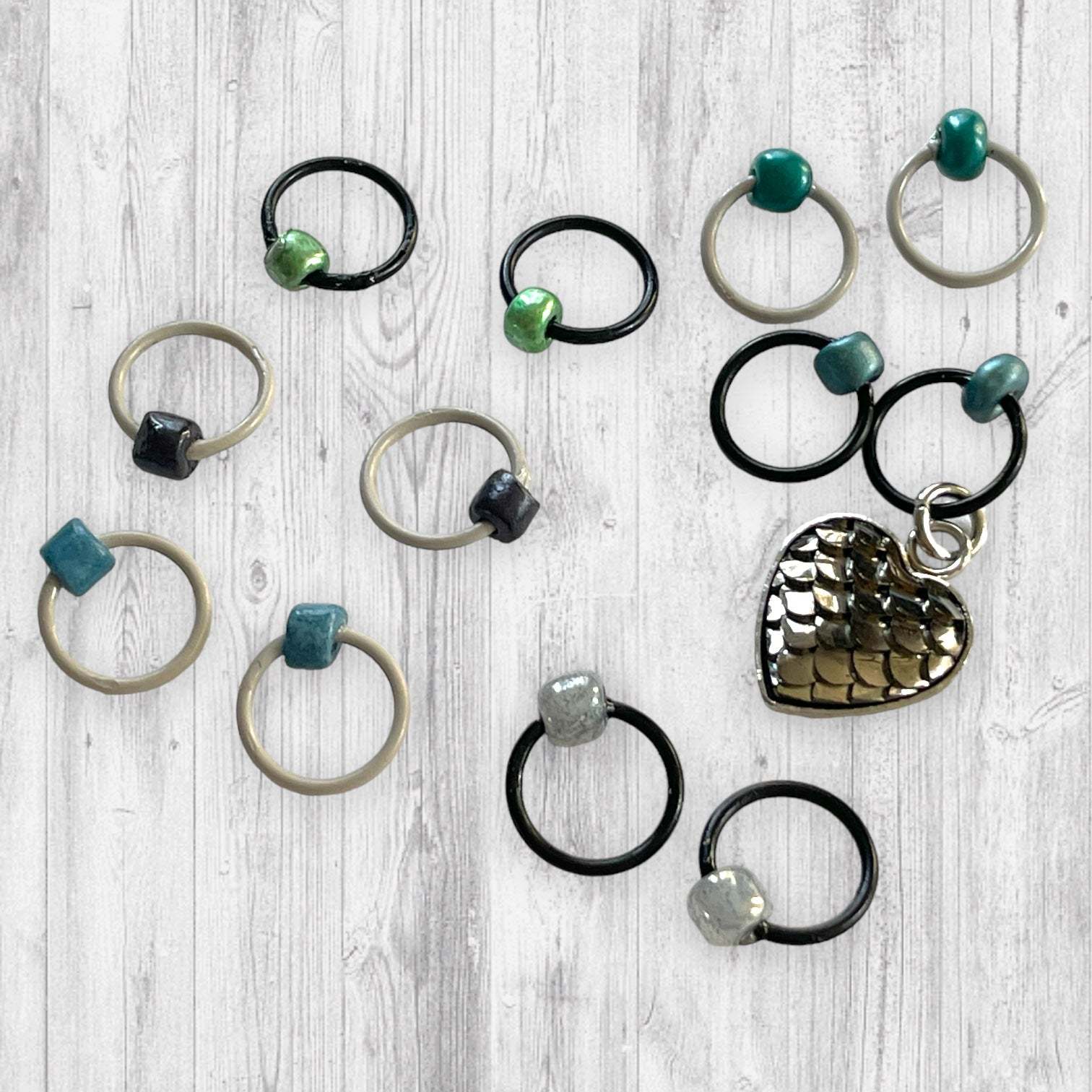 Fire Cannot Kill a Dragon Progress and Stitch MarkersAdoreKnit“He was no dragon.  Fire cannot kill a dragon." ~ Daenerys Targaryen, Game of Thrones,Fire Cannot Kill a Dragon Progress and Stitch Marker Set. Part of our Summer ofDragon Progress