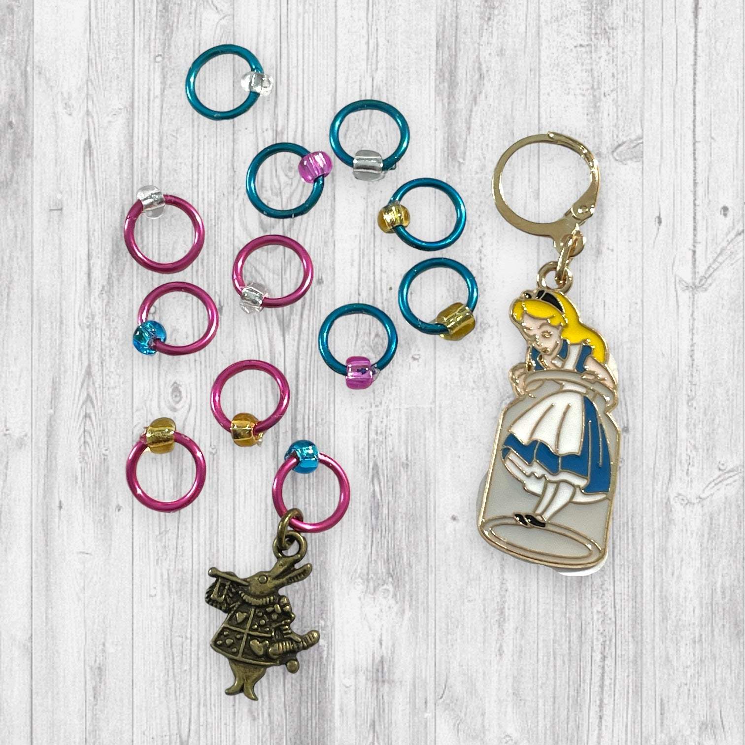 You’ll Never Get Dry That Way Pogress and Stitch Markers - AdoreKnit