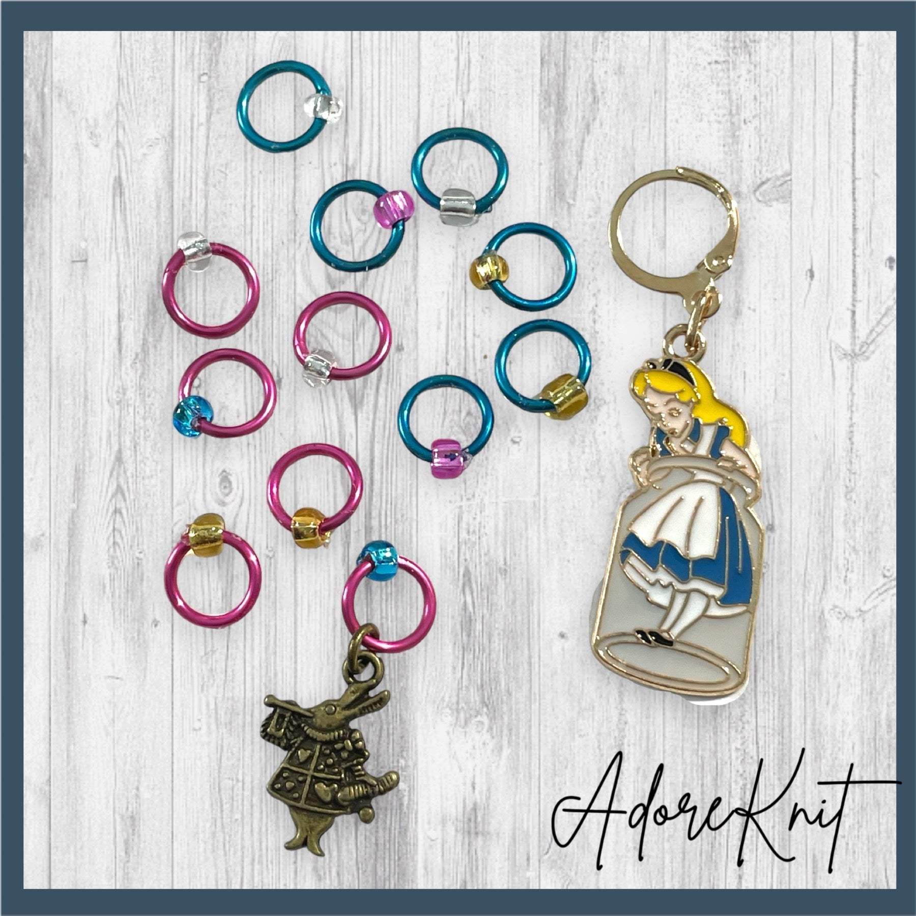 You’ll Never Get Dry That Way Pogress and Stitch Markers - AdoreKnit