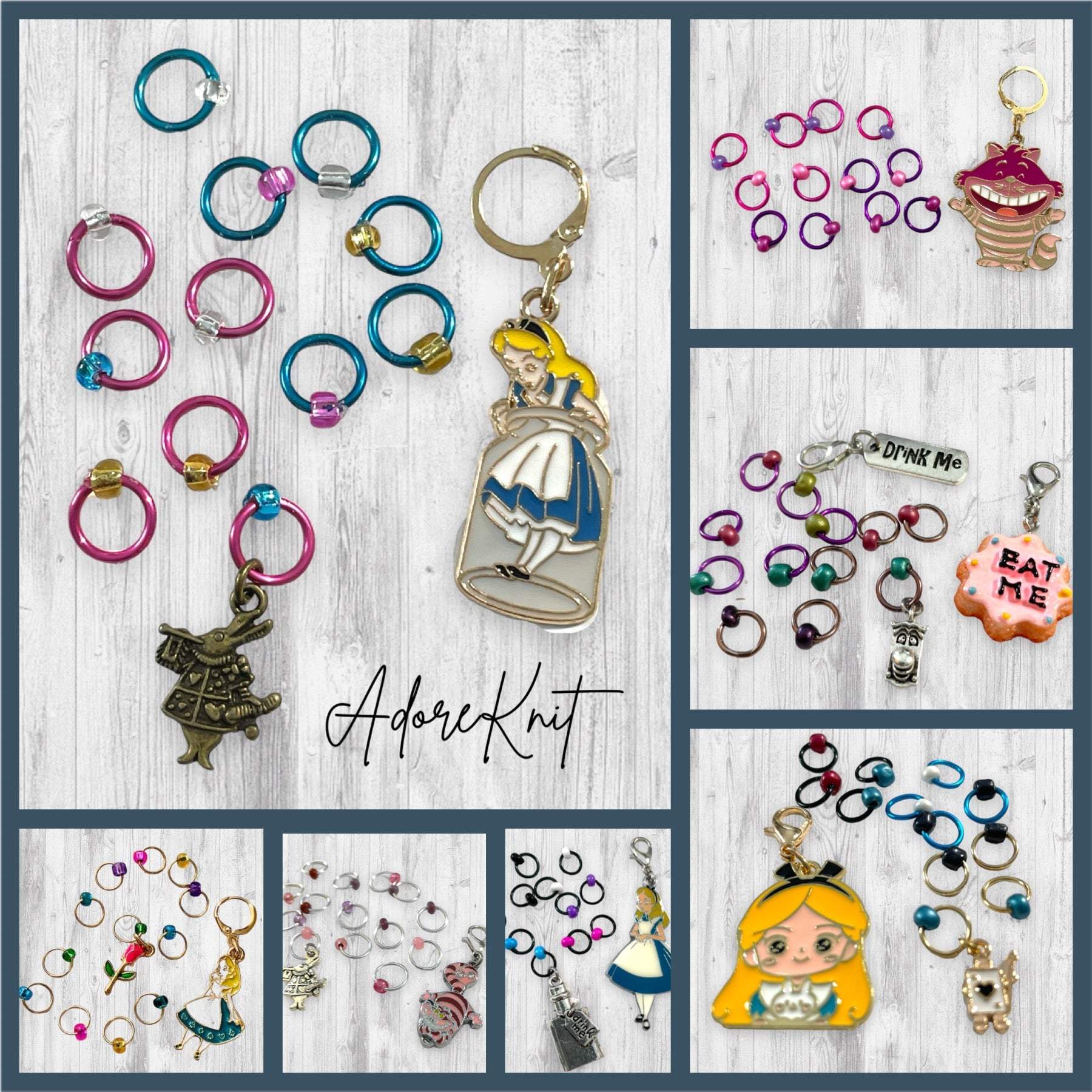 You’ll Never Get Dry That Way Pogress and Stitch Markers - AdoreKnit