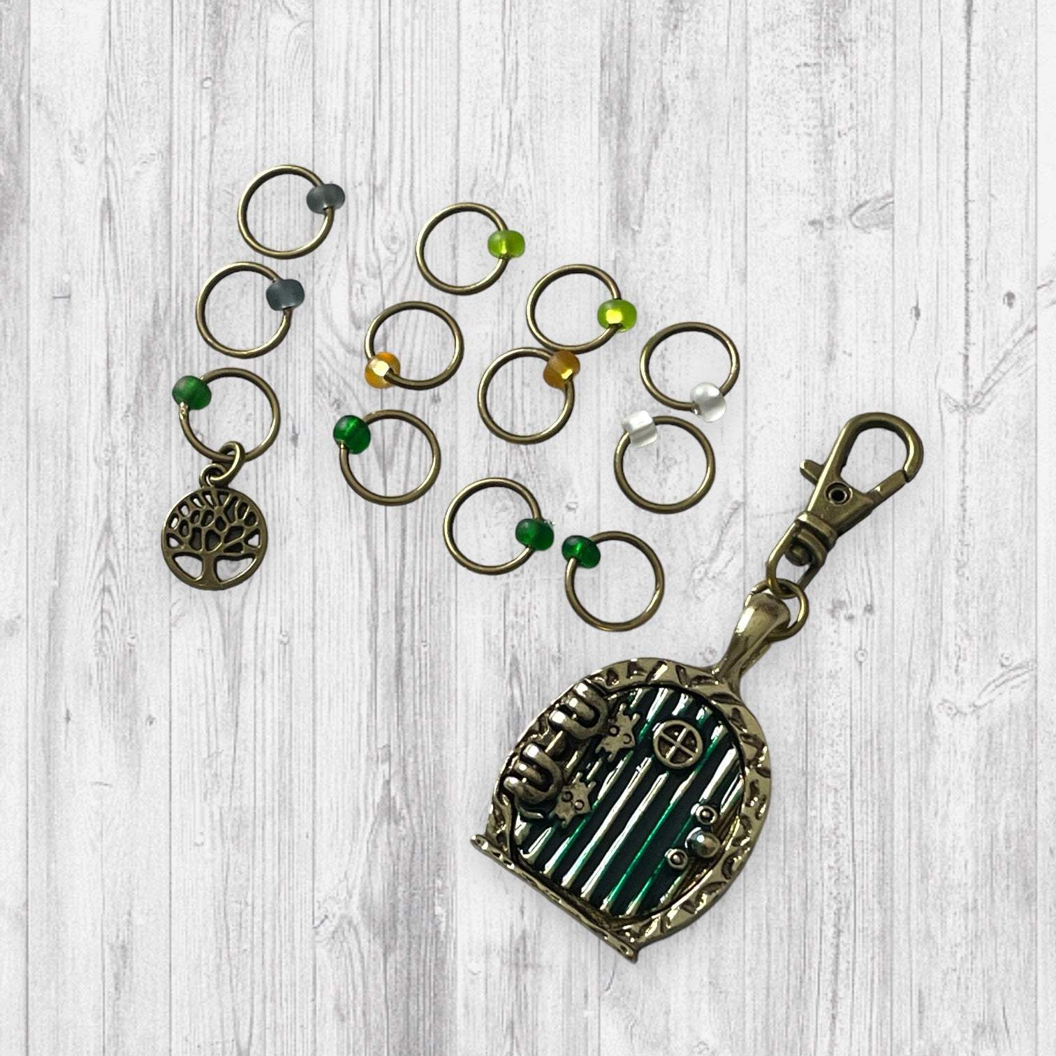 That Means Comfort Progress and Stitch MarkersAdoreKnit“In a hole in the ground there lived a hobbit. Not a nasty, dirty, wet hole, filled with the ends of worms and an oozy smell, nor yet a dry, bare, sandy hole with noMeans Comfort Progress