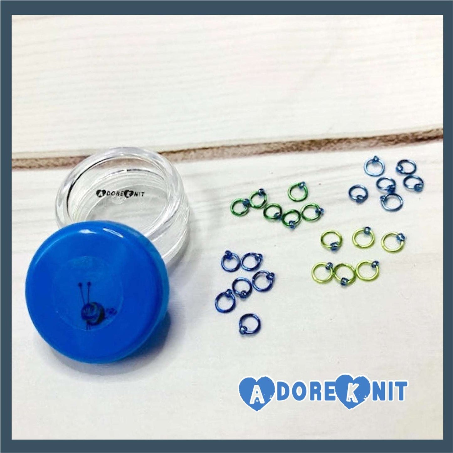 Sock Knitter's Companion Tiny Stitch Markers with Marker Container CorAdoreKnitThe Sock Knitter's Companion!! These tiny stitch markers are perfect for sock knitters. Designed to fit needle sizes: 0-1 US (2-2.5mm). This little set is perfect foCompanion Tiny Stitch Markers