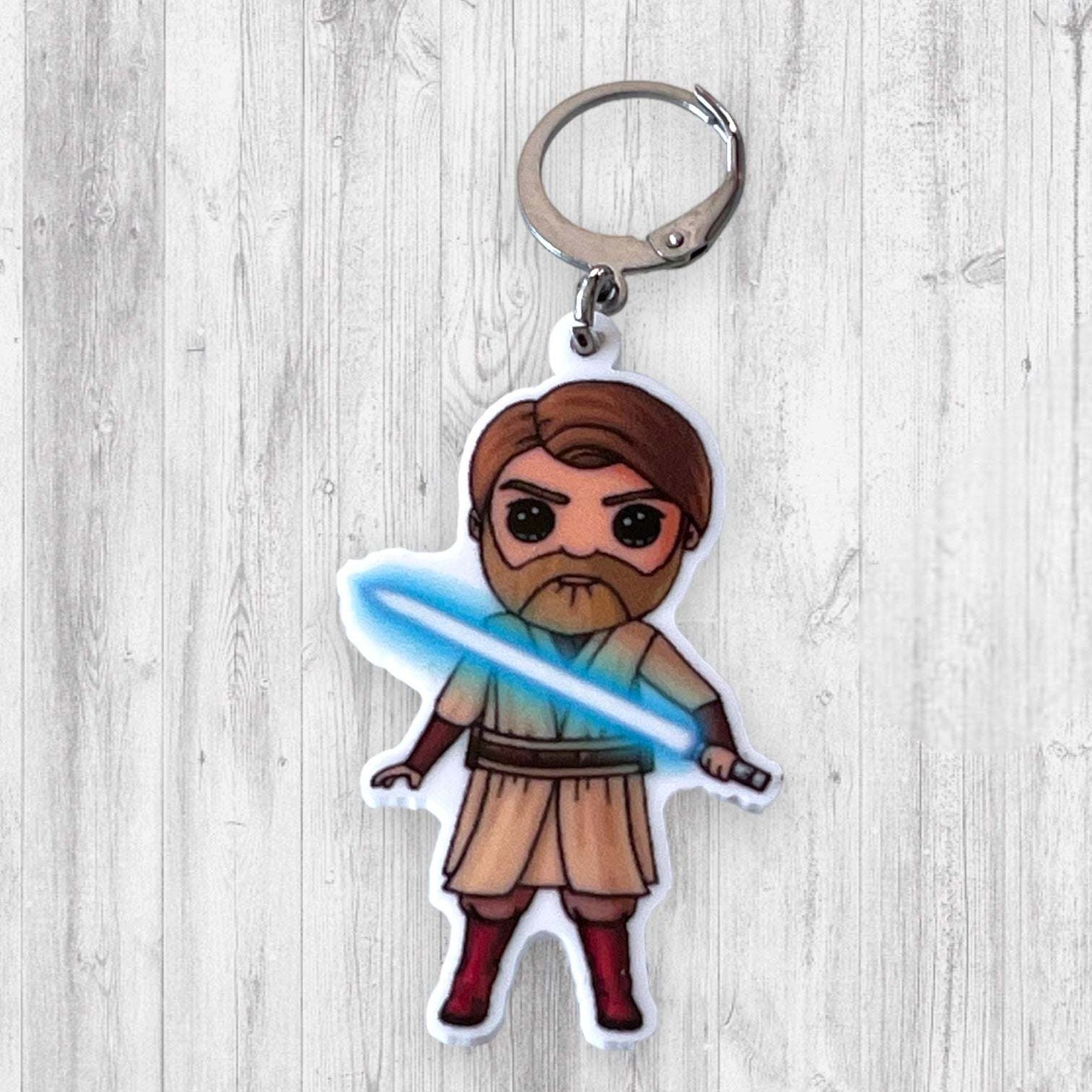 Old Ben the Master Progress and Stitch MarkersAdoreKnitOld Ben the Master Progress and Stitch Markers. Inspired by The new Obi-Wan Kenobi  Series.  The Old Ben Keeper is extremely lightweight as it is made of acrylic ratMaster Progress