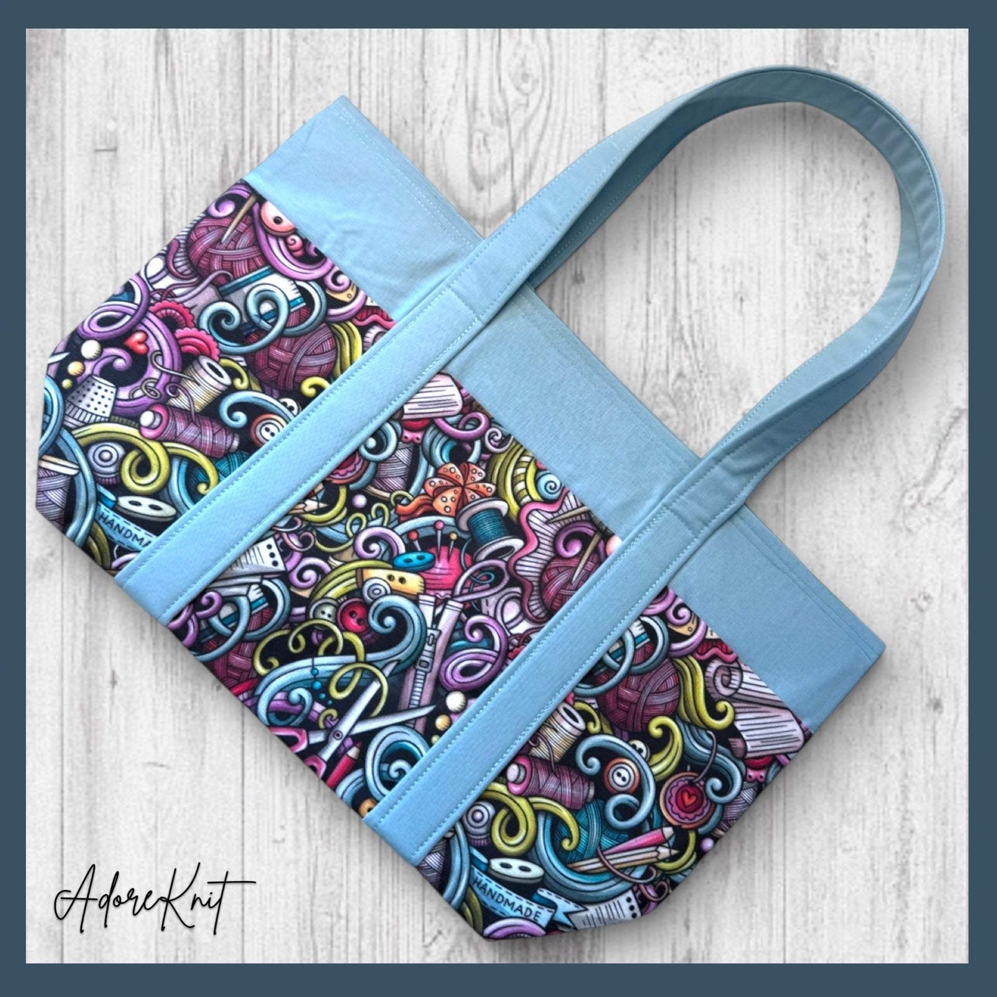 Stitchcraft and Scribbles Project Bag