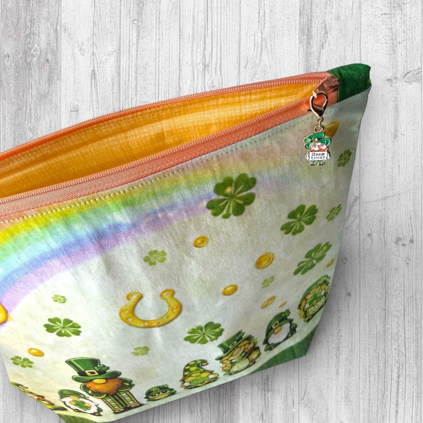PREORDER Pot of Gold Over the Gnomebow Project Bag