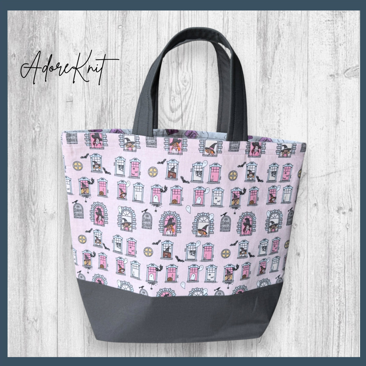 The Witching Hour Curriculum: Dormitory 13 Knitting Project Bag | AdoreKnit