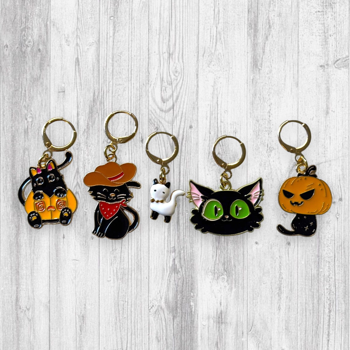 Pawsitively Haunted Set of Progress Markers