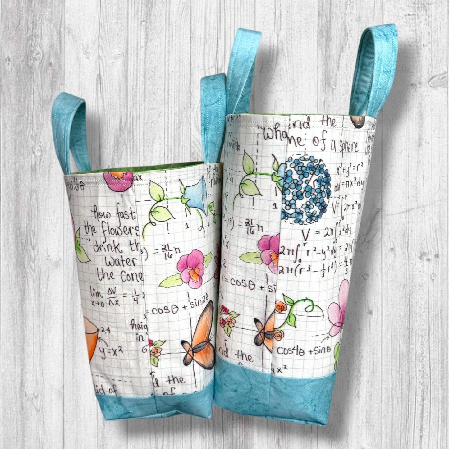 The Limit Does Not Exist (for my yarn stash) Project Bag