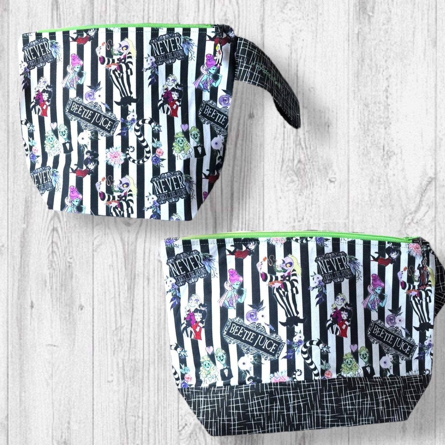 Beetlejuice Stripes Project Bag