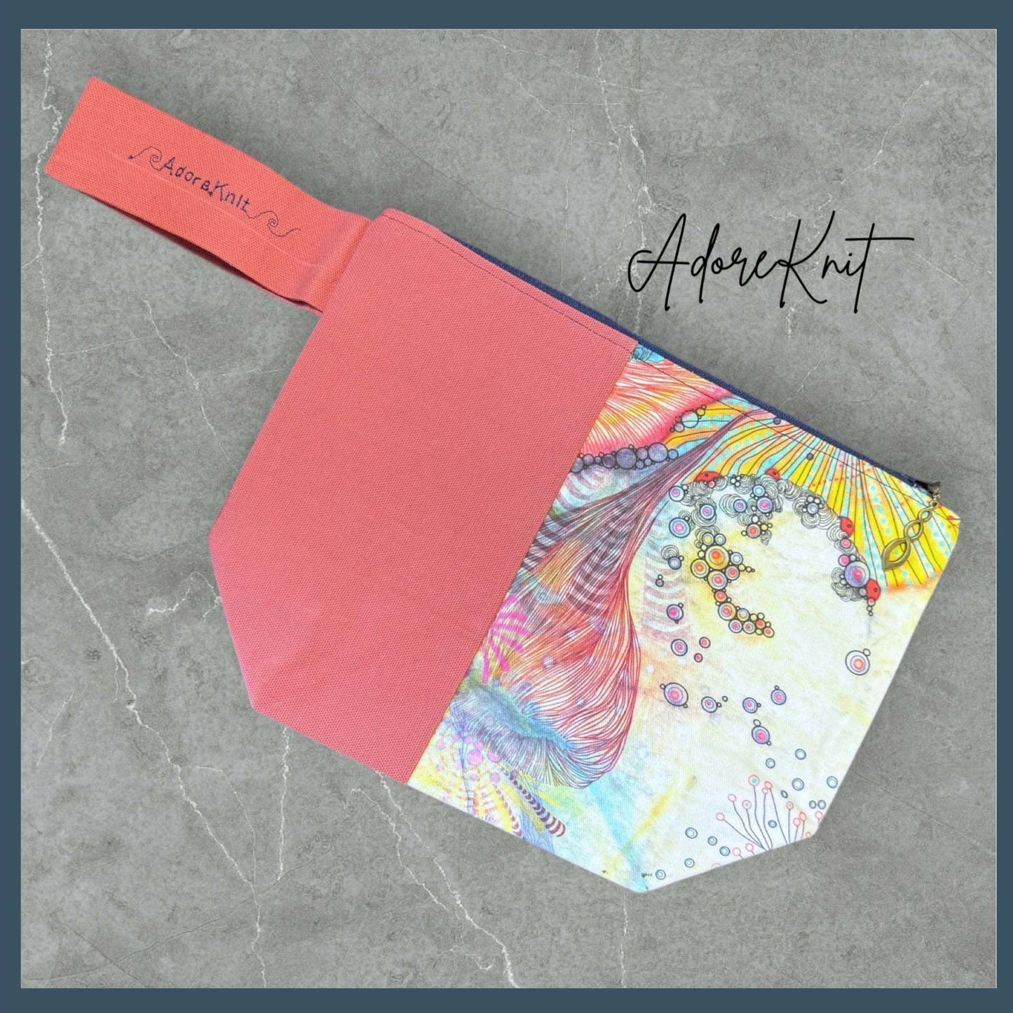 Genetic Divergence w Rose Canvas Project Bag