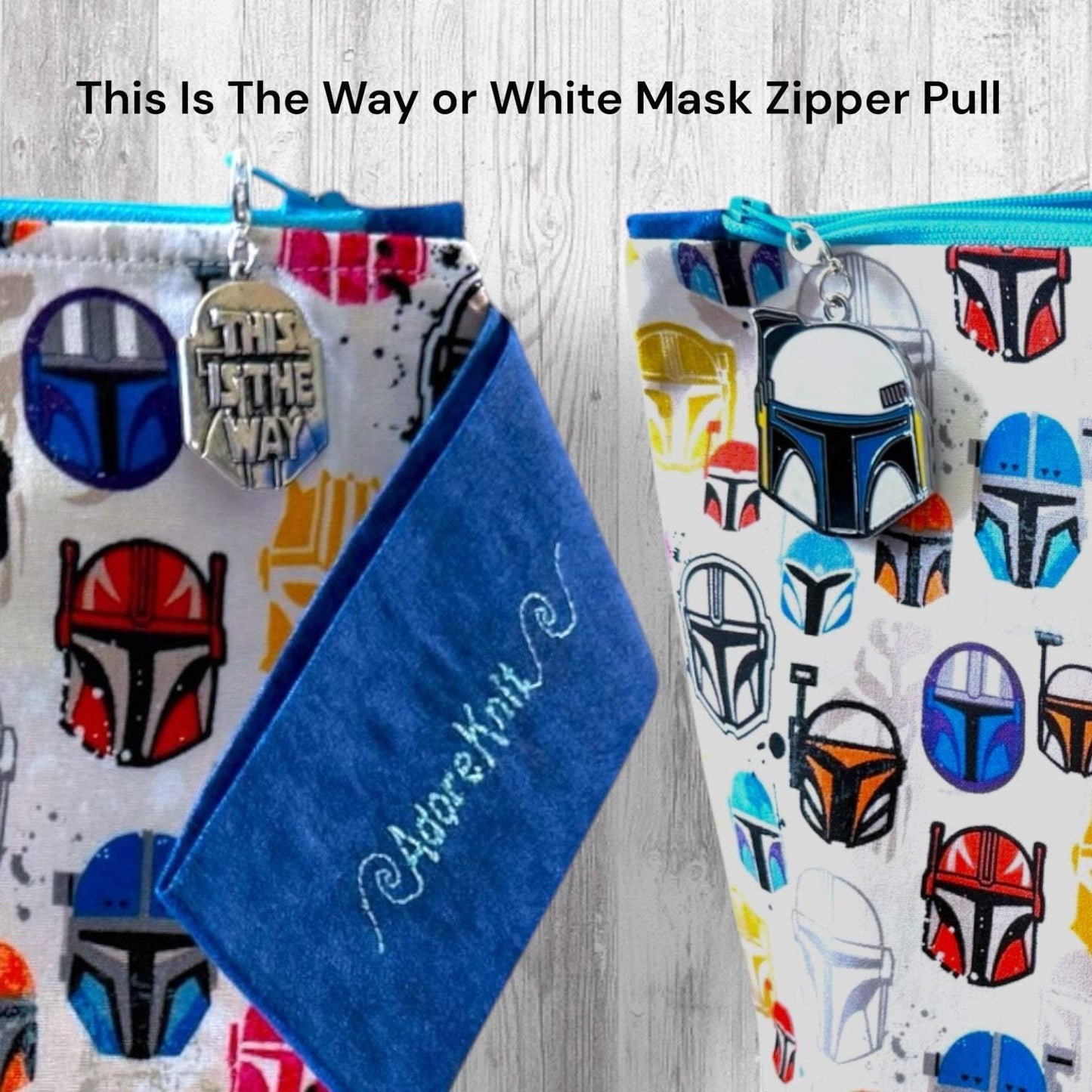 This Is the Way (to Finish It) Project Bag | Zippered Bag | May the Force 2026 Collection