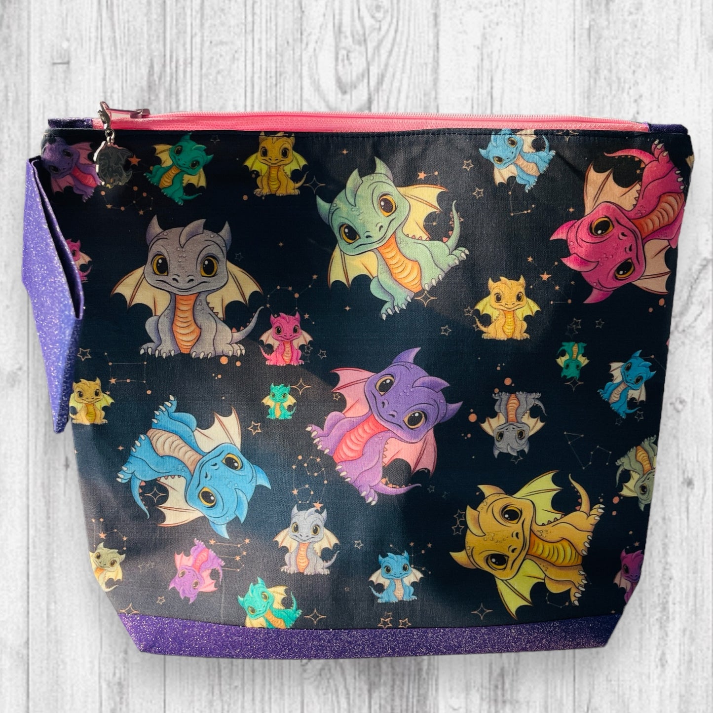 Another Thing to Meet Them (Purple Dragons) Project Bag