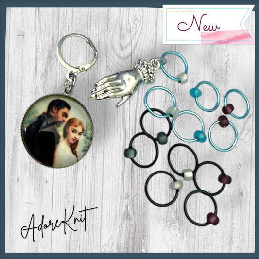To Meet a Beautiful Woman Progress and Stitch Markers