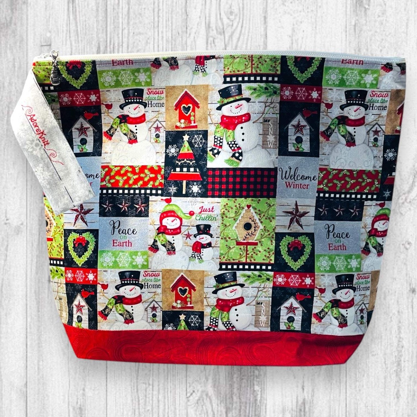 Snowplace Like Home Project Bag