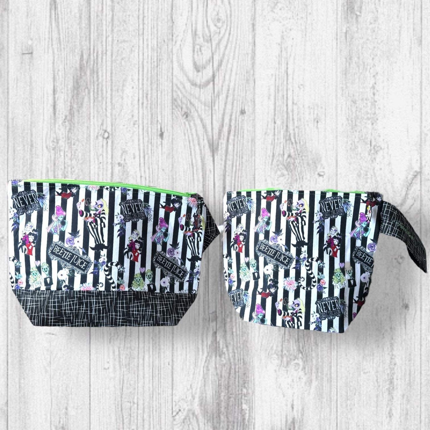 Beetlejuice Stripes Project Bag