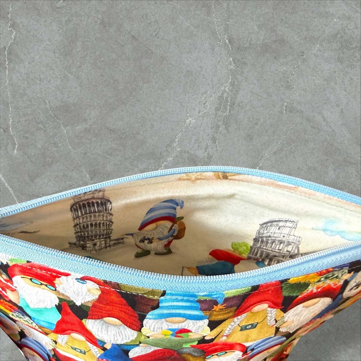 Gnomes Abroad Project Bag