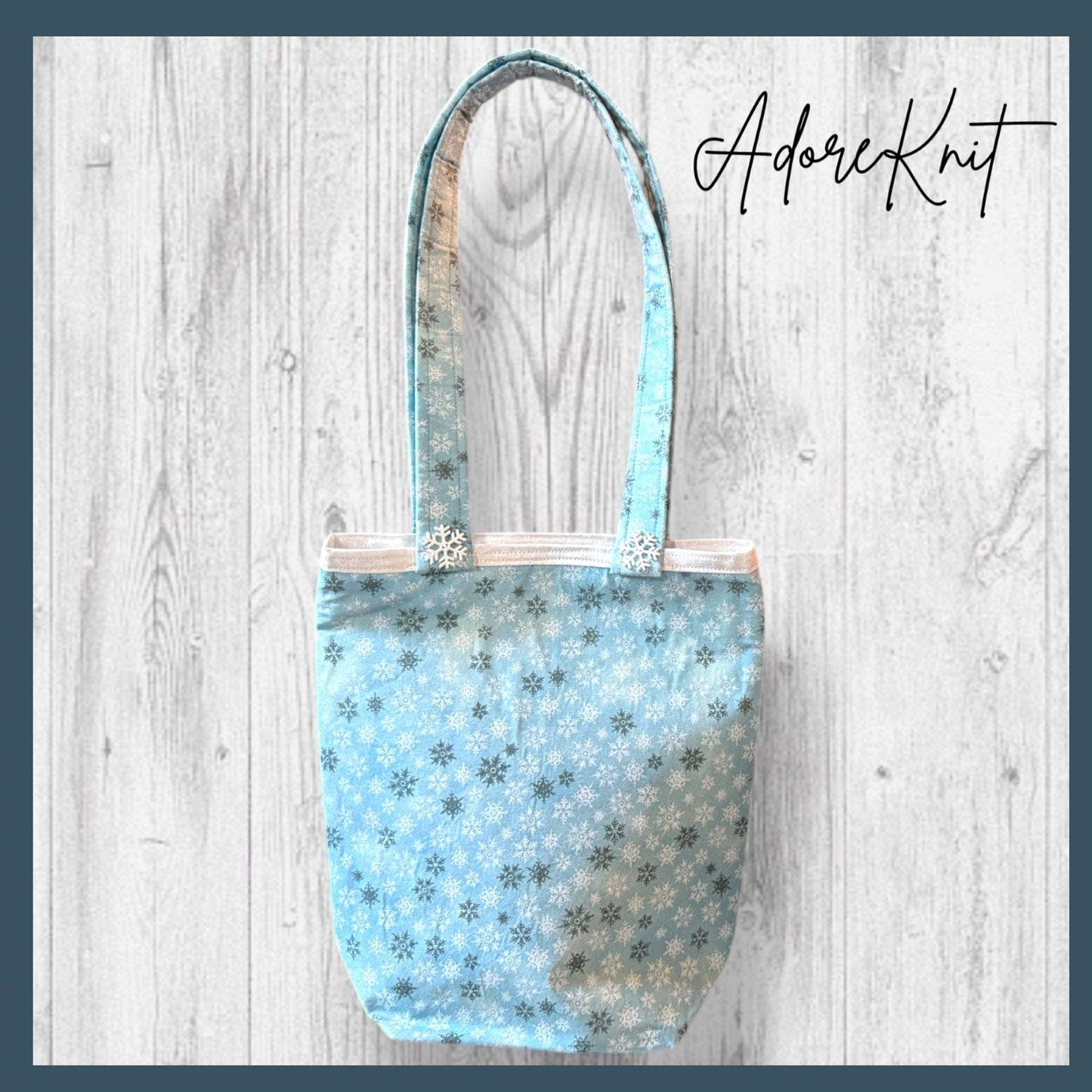 Frost Kissed Sparkles Project Bag