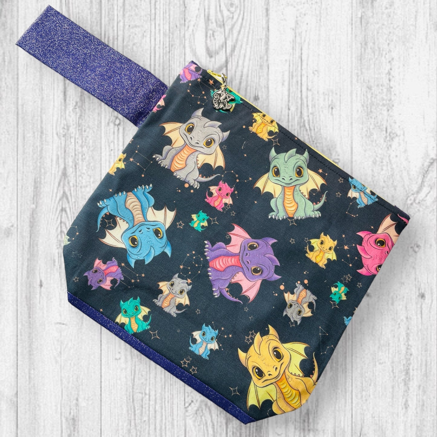 Another Thing to Meet Them (Purple Dragons) Project Bag