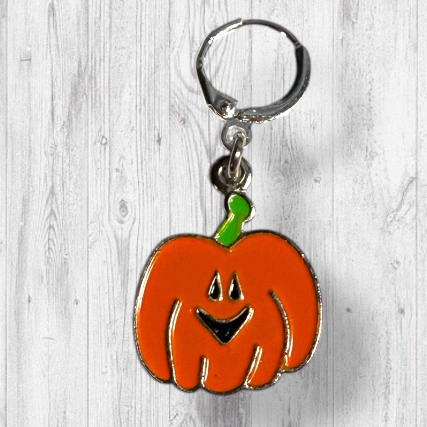 Pumpkin Paths & Pointy Caps Progress and Stitch Marker Set