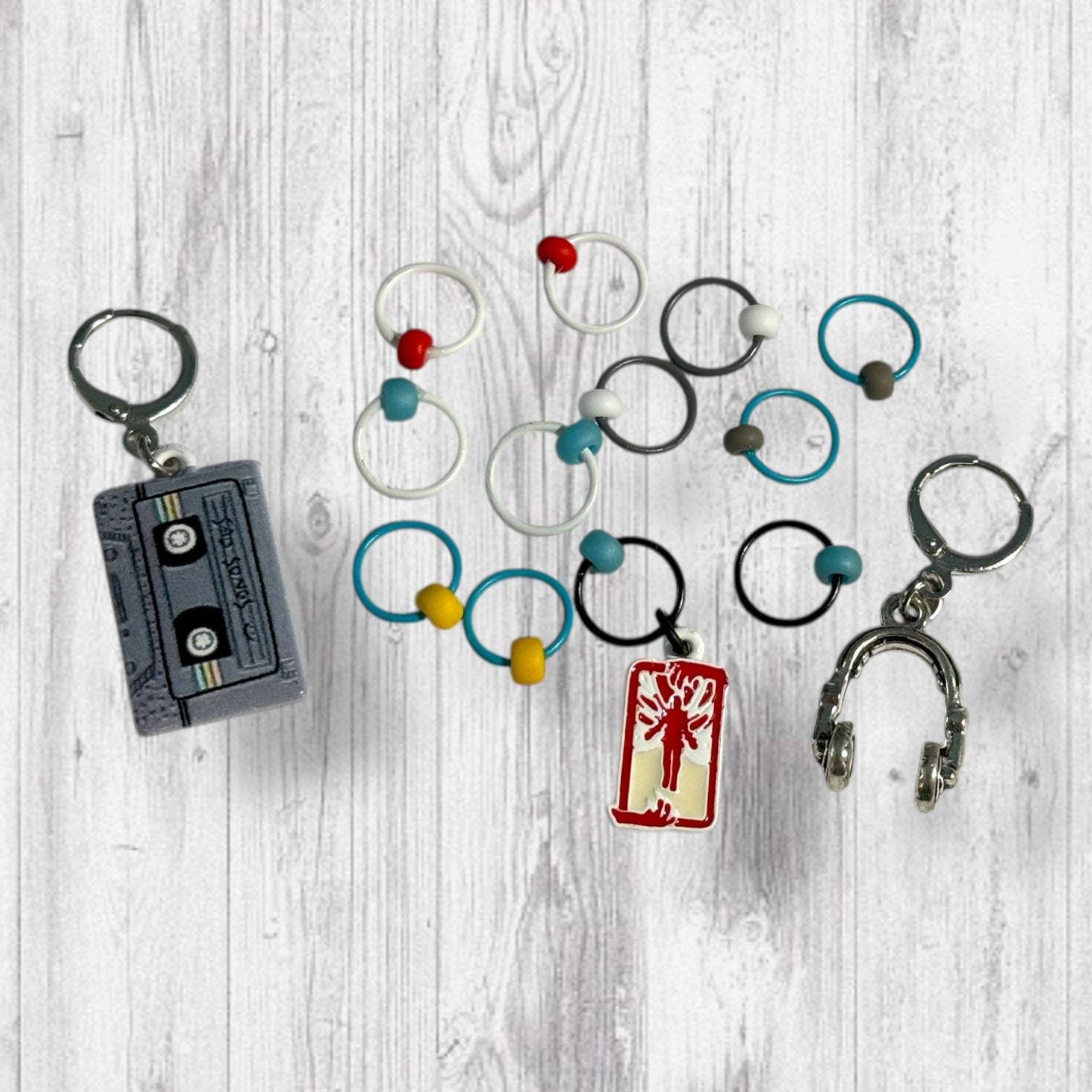 When Music Saves You Progress and Stitch Markers