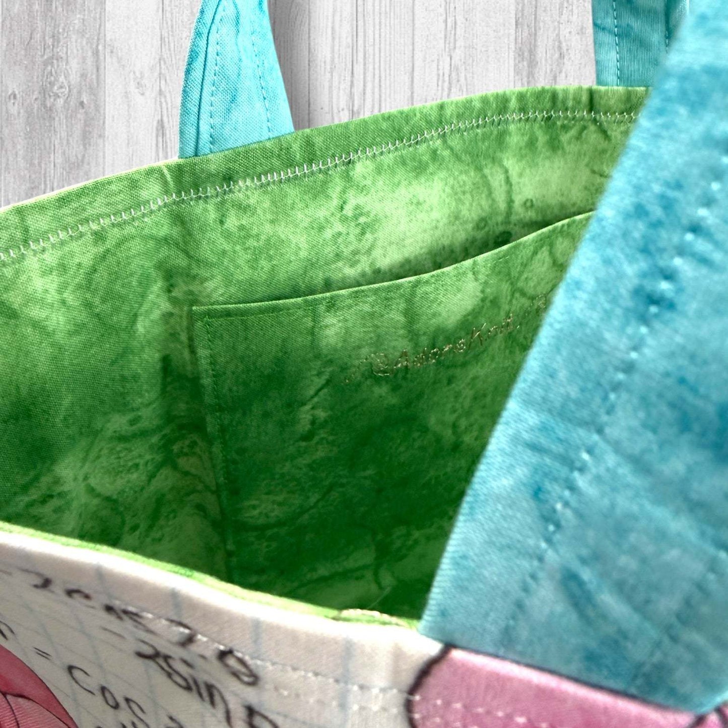 The Limit Does Not Exist (for my yarn stash) Project Bag