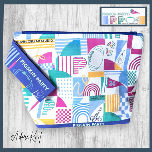 2026 Exclusive Pigskin Party Zippered Bags