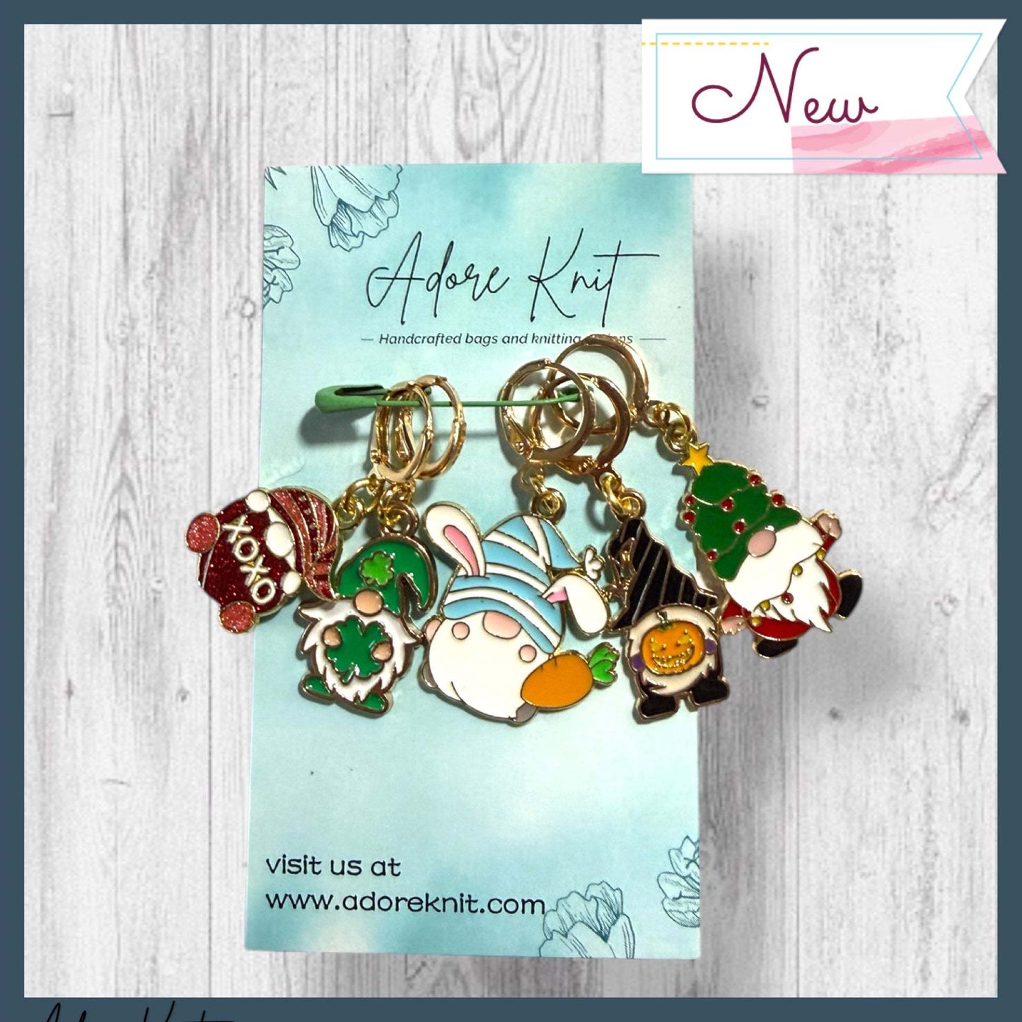 2026 Gnomes Through the Year !!!! Progress Marker Set