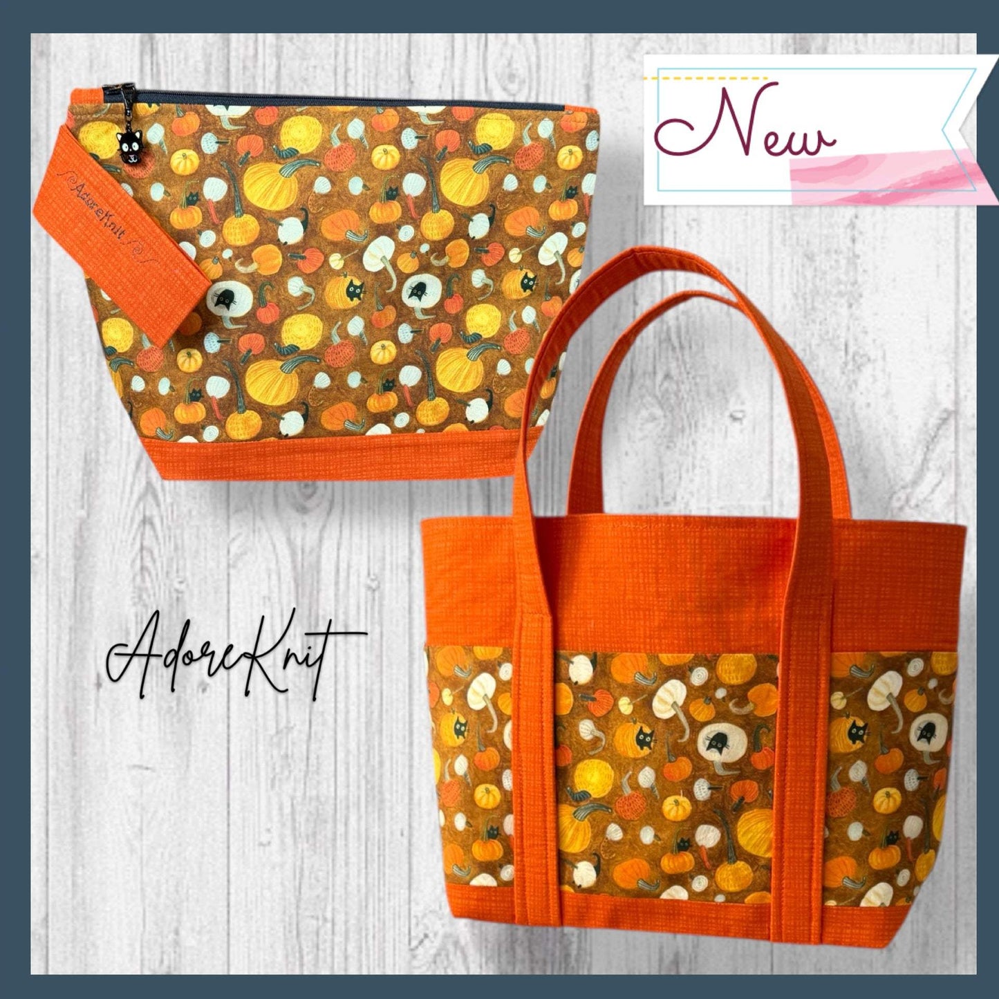 Pumpkin Patch Prowlers Project Bag