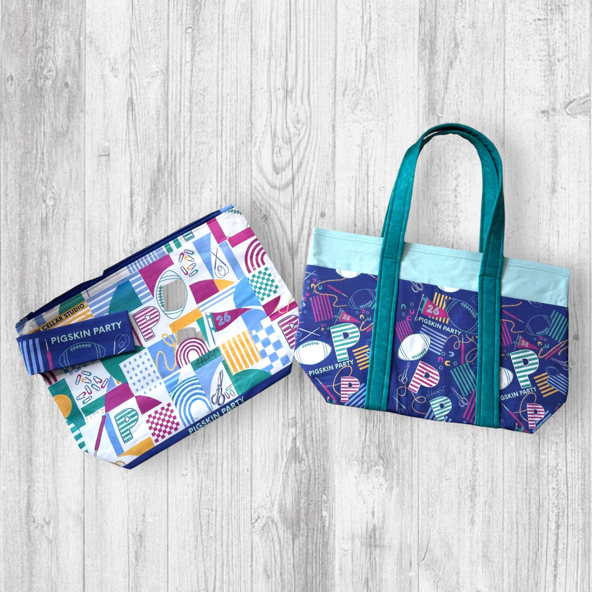 AdoreKnit 2026 Exclusive Pigskin Party Tote Bags