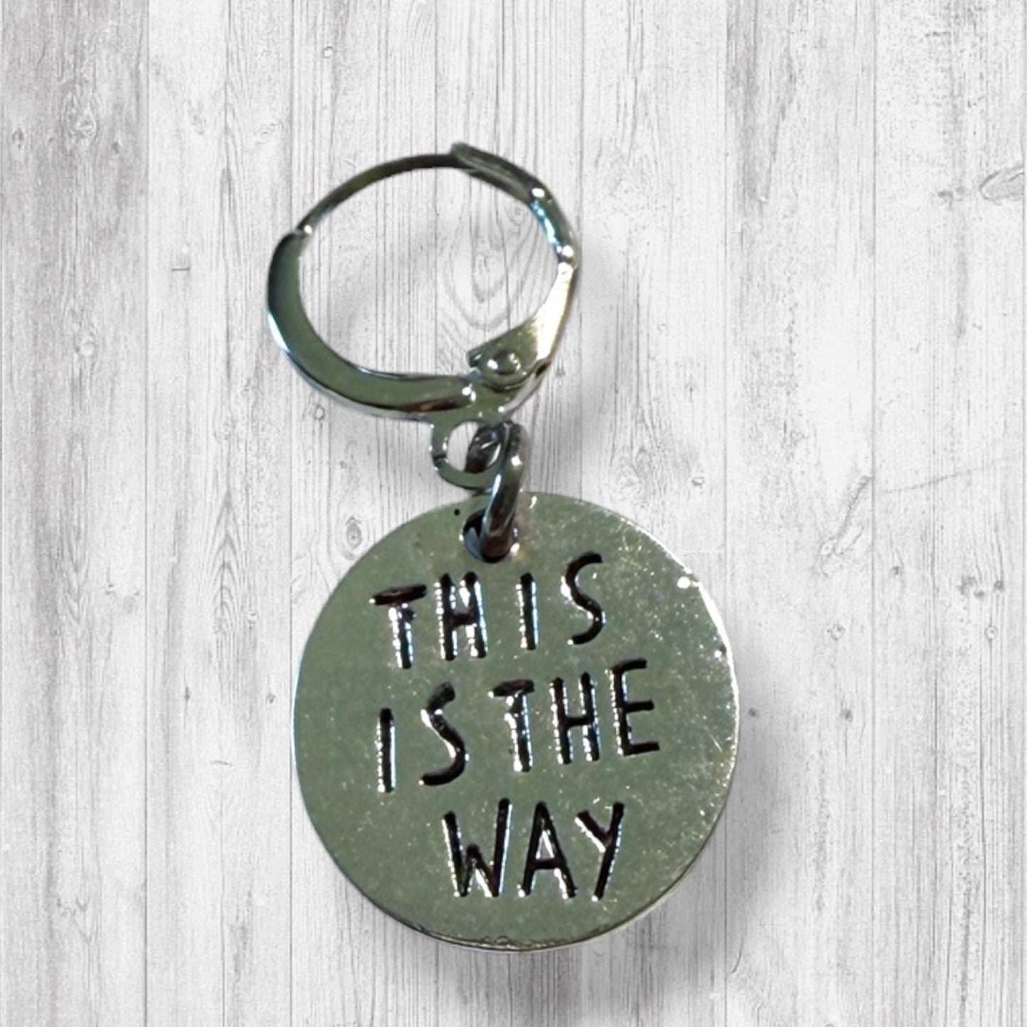 This Is the Way to Finish the Project Progress and Stitch Markers