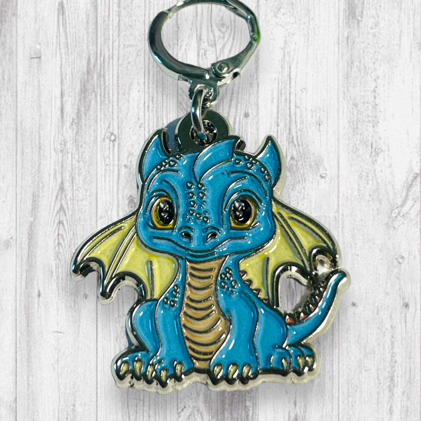 Dragons are the Most Horrible Animal Progress and Stitch Markers