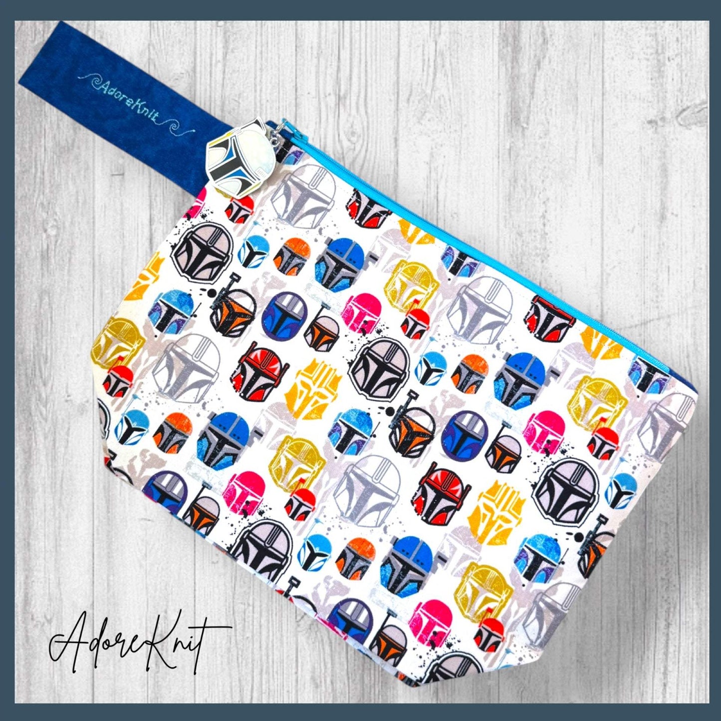 This Is the Way (to Finish It) Project Bag | Zippered Bag | May the Force 2026 Collection