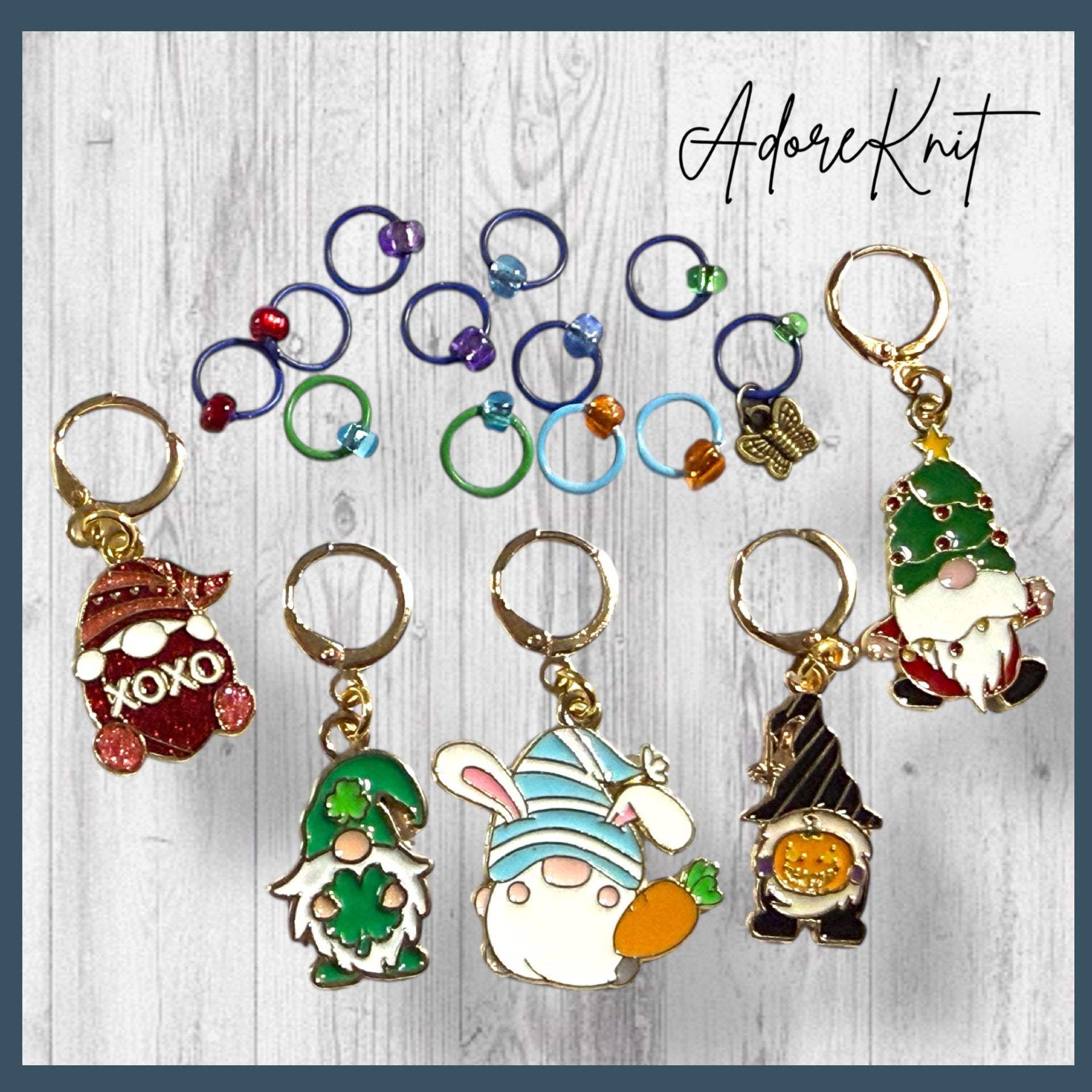 2026 Gnomes Through the Year !!!! Progress Marker Set – AdoreKnit