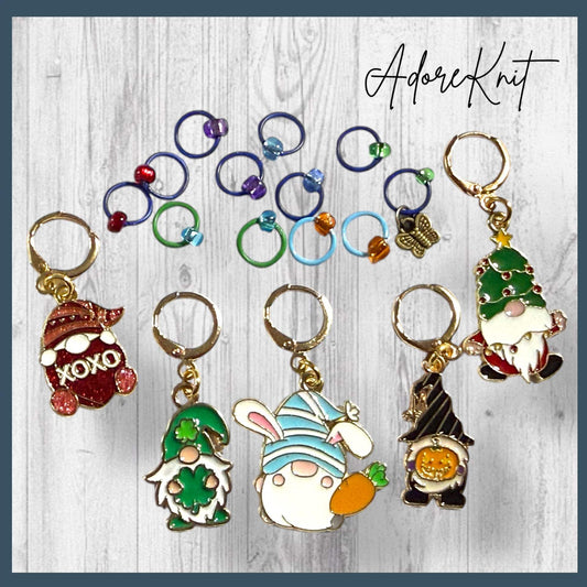 2026 Gnomes Through the Year !!!! Progress Marker Set