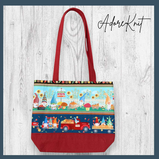 Gnomegrown Harvest Project Bag (Red)