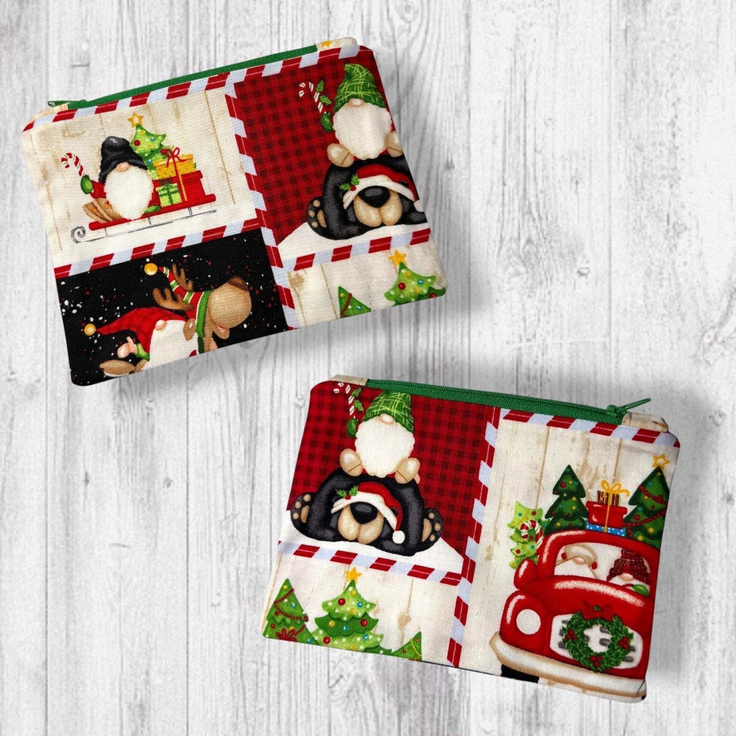 Gnome Delivery Service Project Bag and Matching Yarn