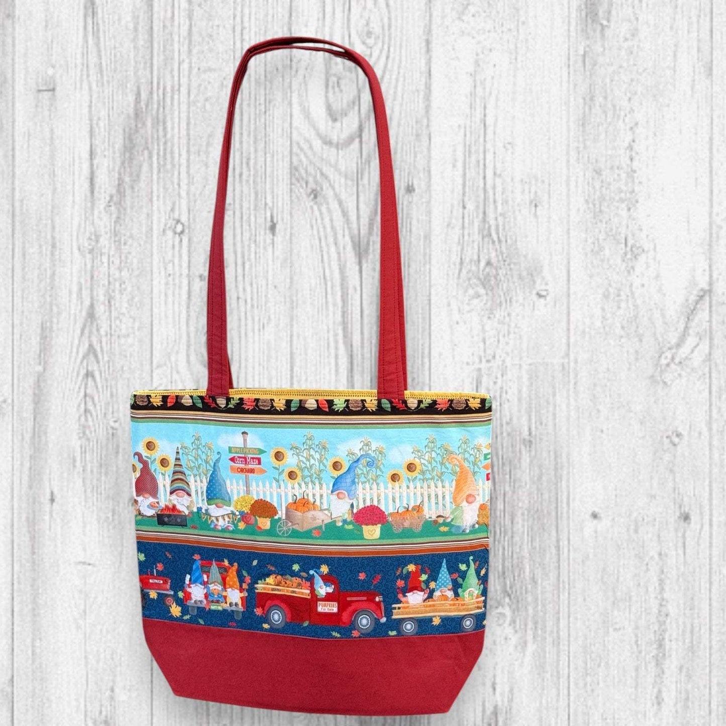 Gnomegrown Harvest Project Bag (Red)