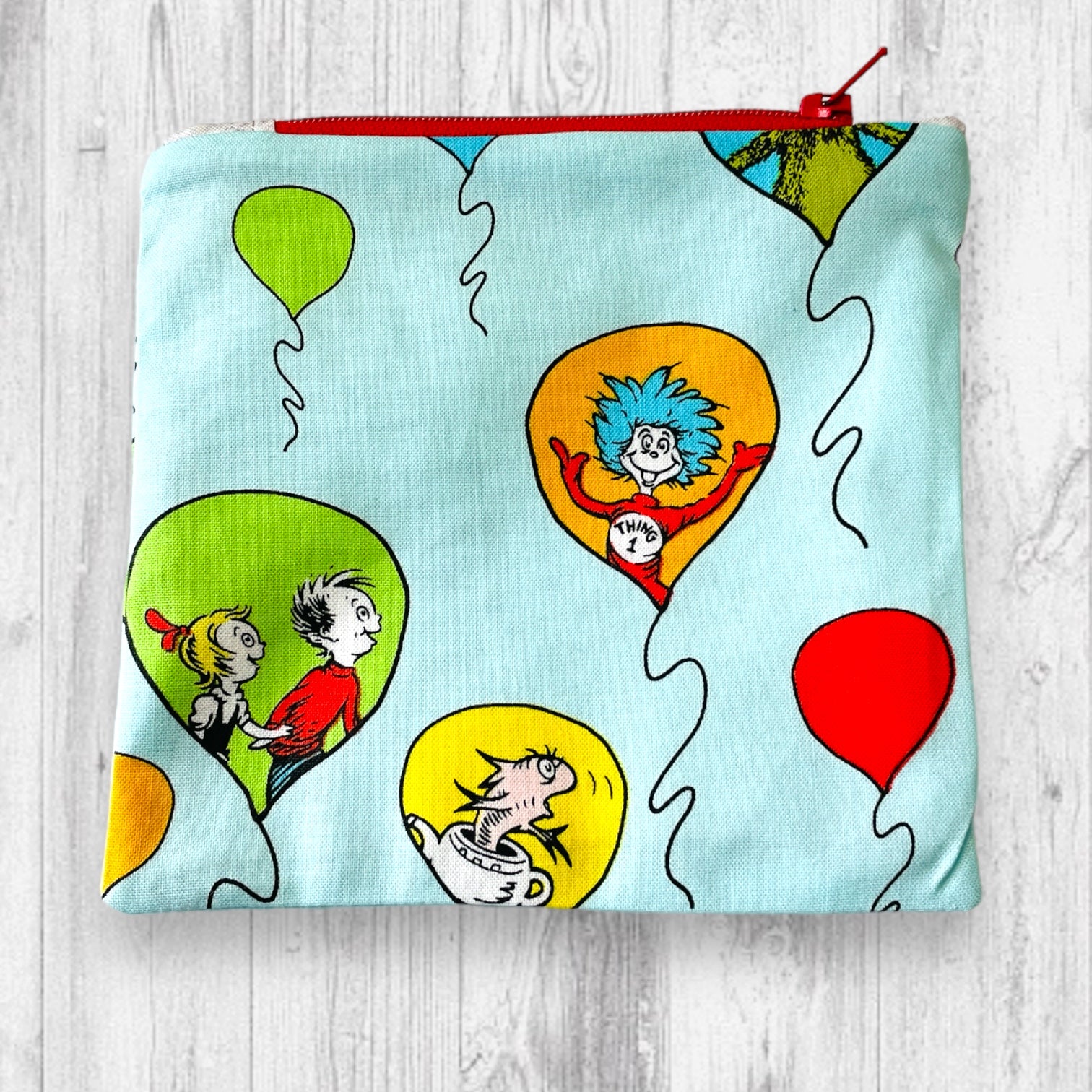 Dr. Seuss Balloons Project Bag - AdoreKnit