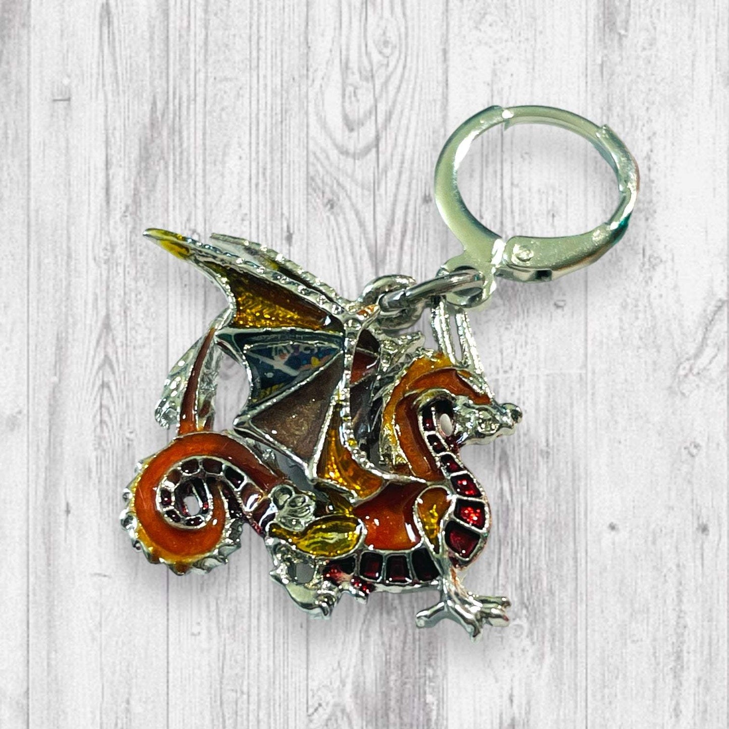 Dragons Don't Have Friends Progress and Stitch Markers