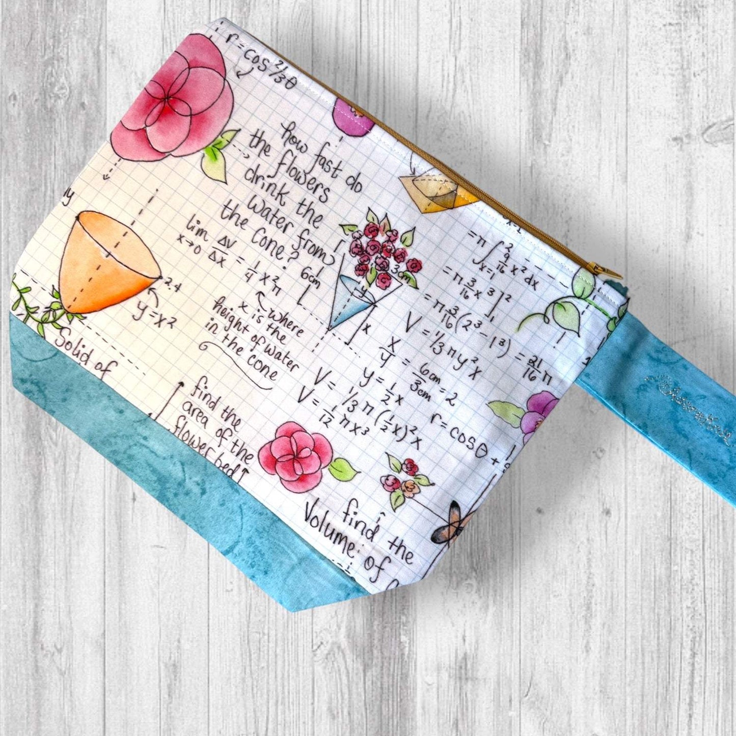 The Limit Does Not Exist (for my yarn stash) Project Bag