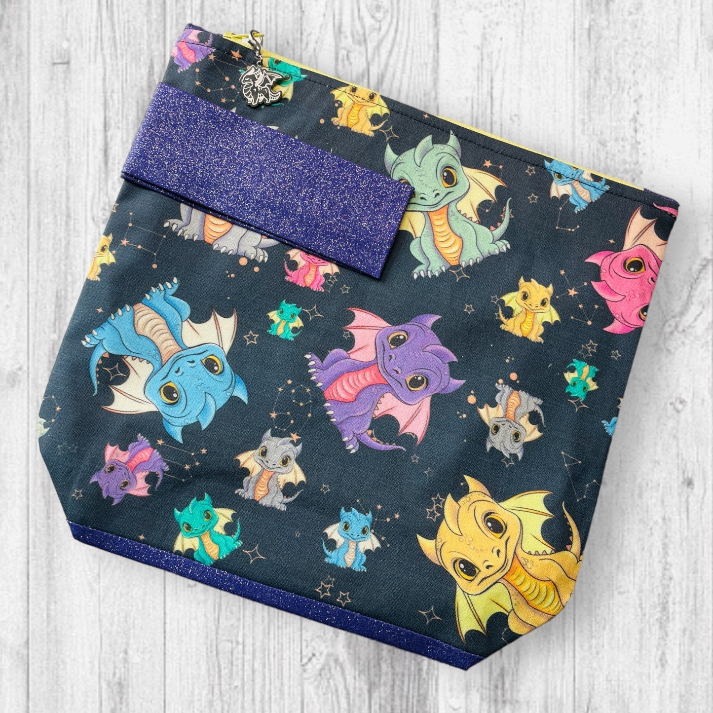 Another Thing to Meet Them (Purple Dragons) Project Bag