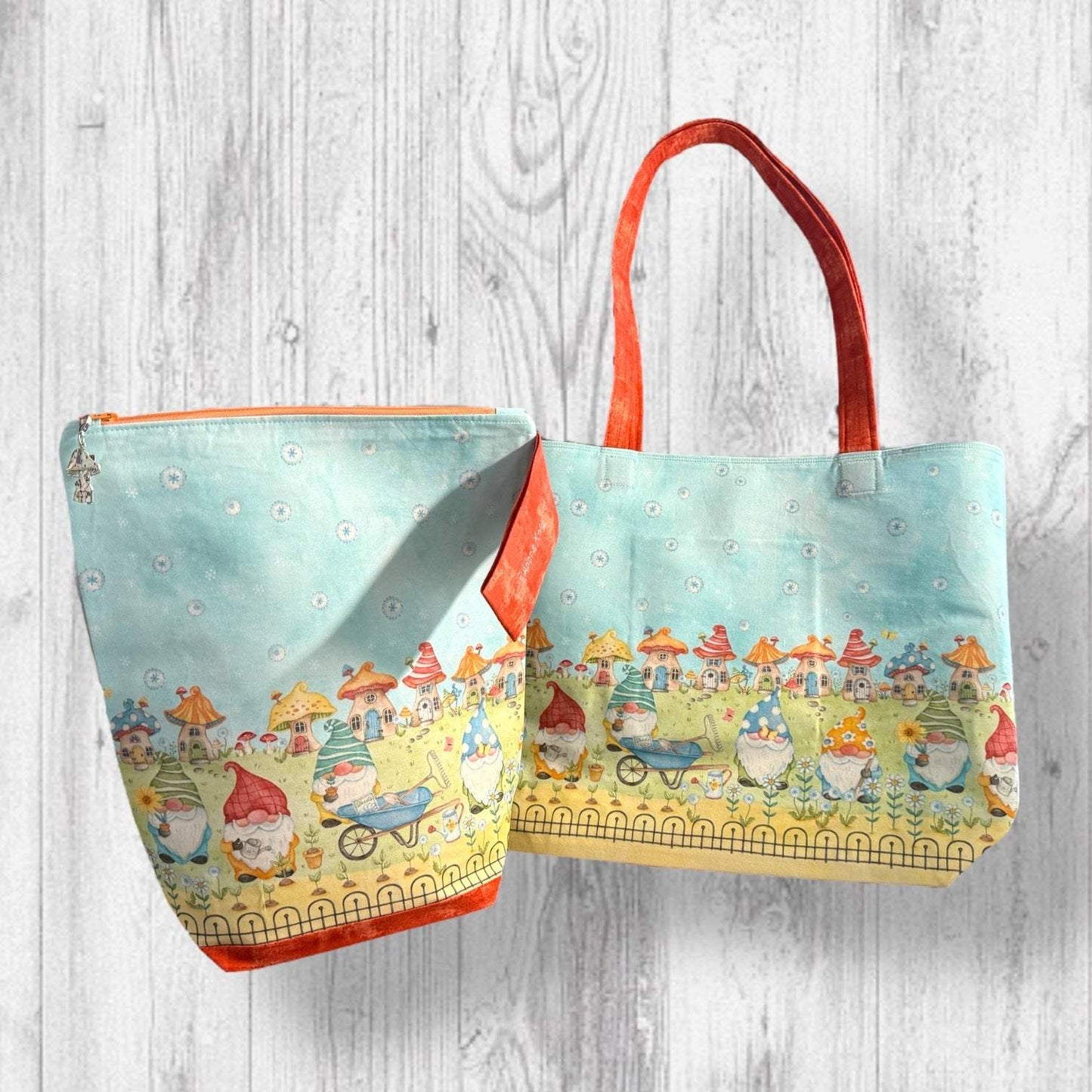 Gnomegrown Delights Summer Project Bag Commuter or Day-to-Day