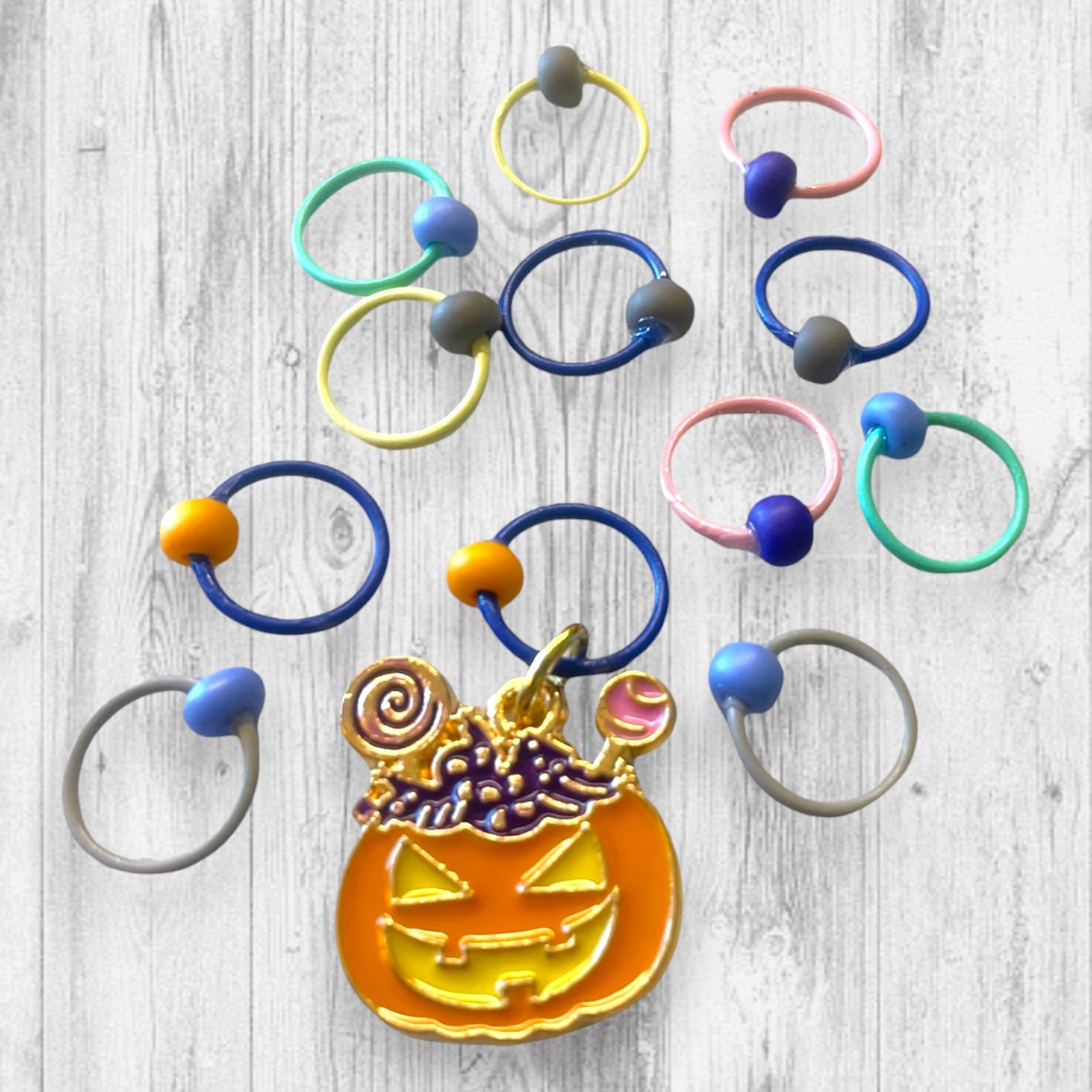 Good Grief, It's Halloween! Progress and Stitch Markers – AdoreKnit