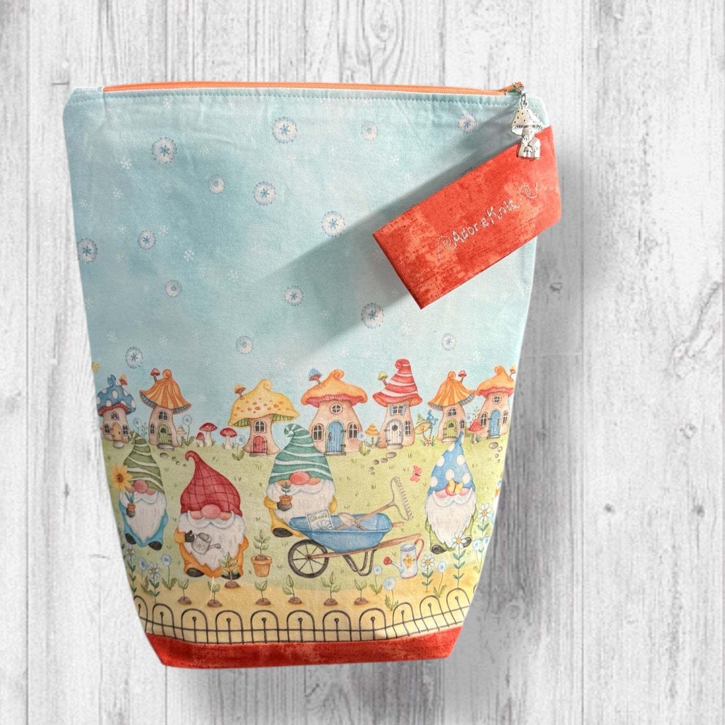 Gnomegrown Delights Summer Project Bag Commuter or Day-to-Day