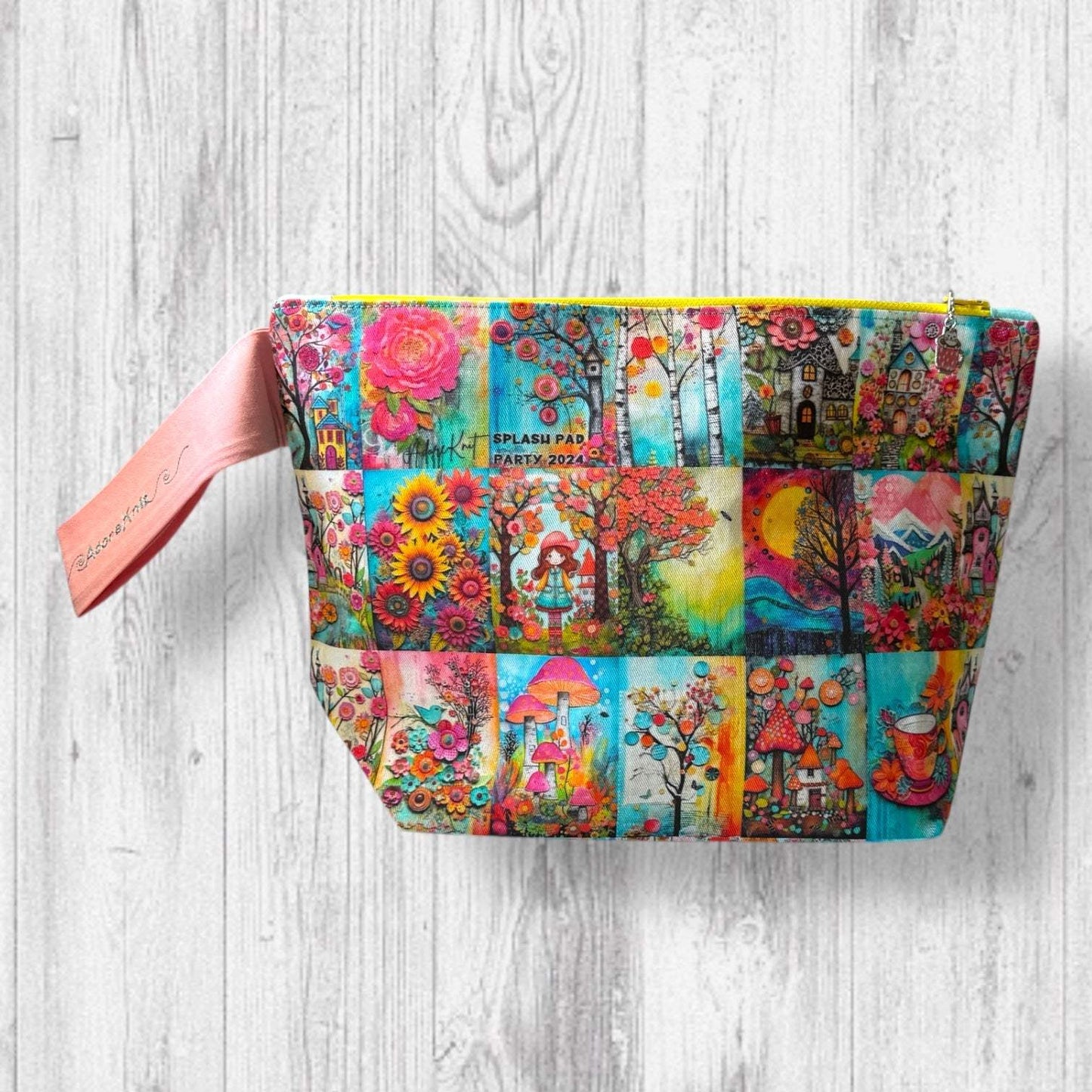 2025 Exclusive Splash Pad Party Cottage Blooms Collection Project Bag Equator, Day-to-Day, Carry All