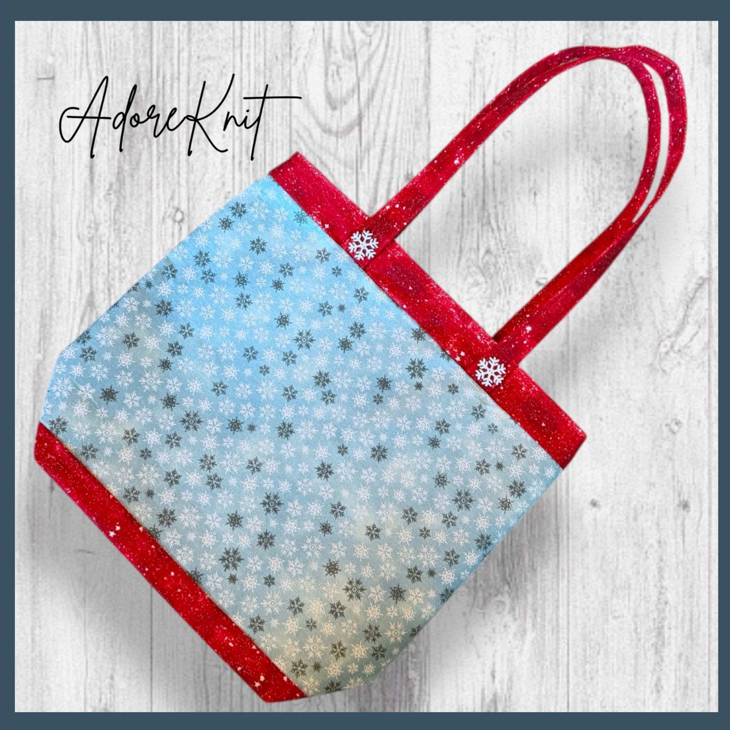 Frost Kissed Sparkles Project Bag