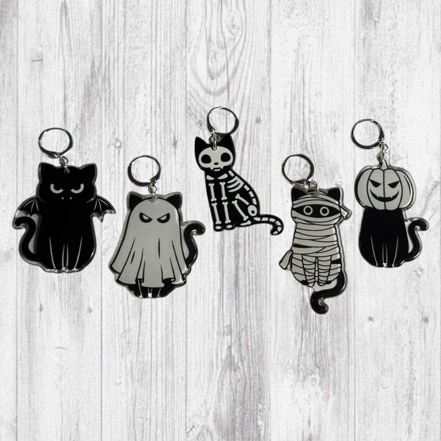 Frightfully Feline Set of Progress Markers